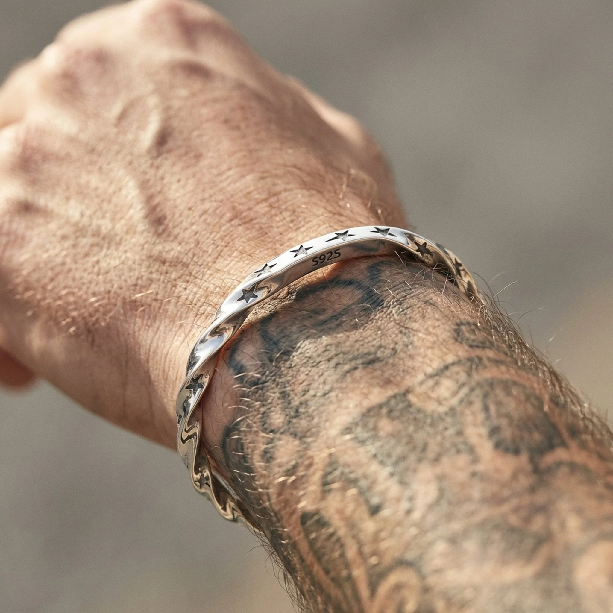 DESCENT INTO DARKNESS. - 925 STERLING SILVER - Image 4