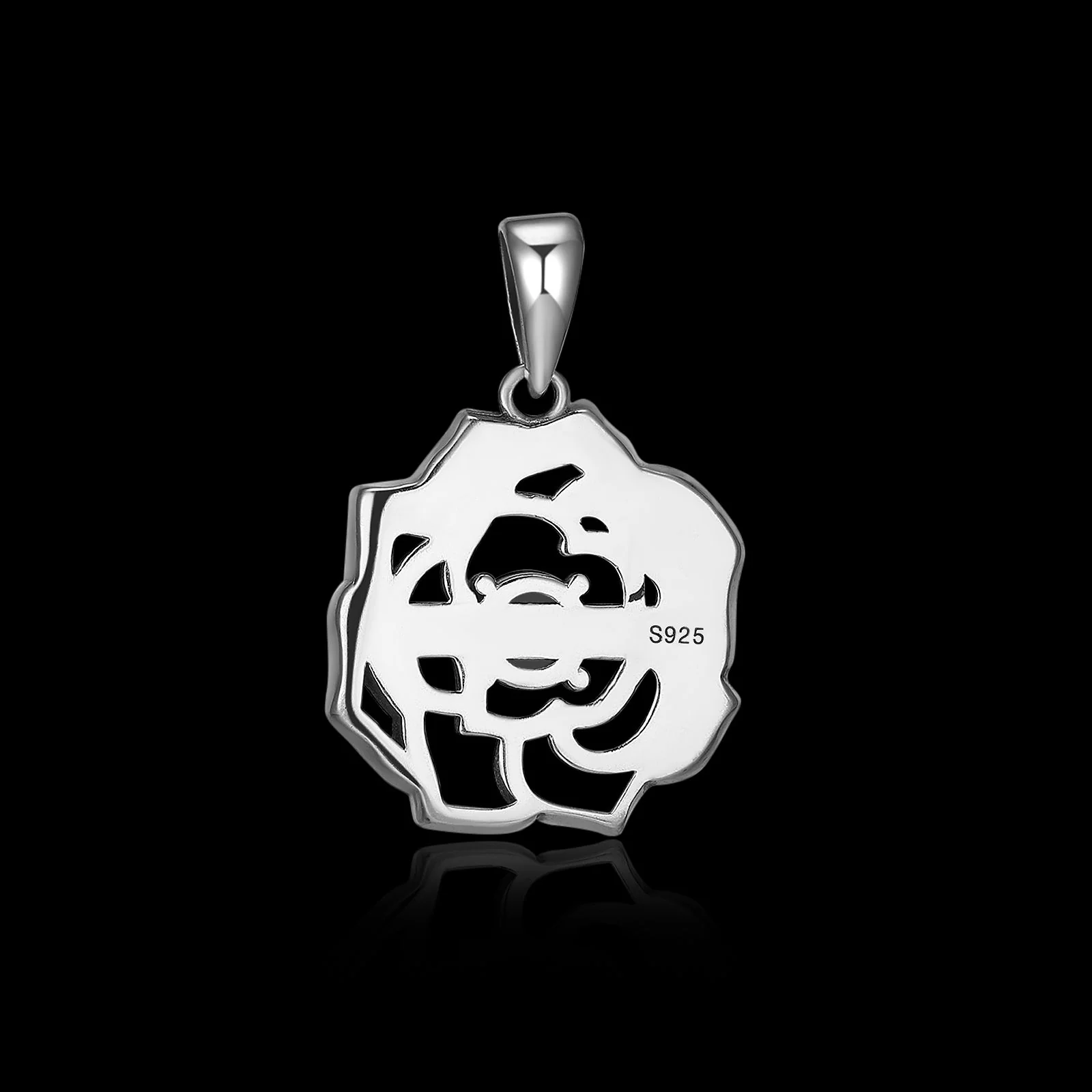 FROSTED ROSE. - 925 STERLING SILVER - Image 3