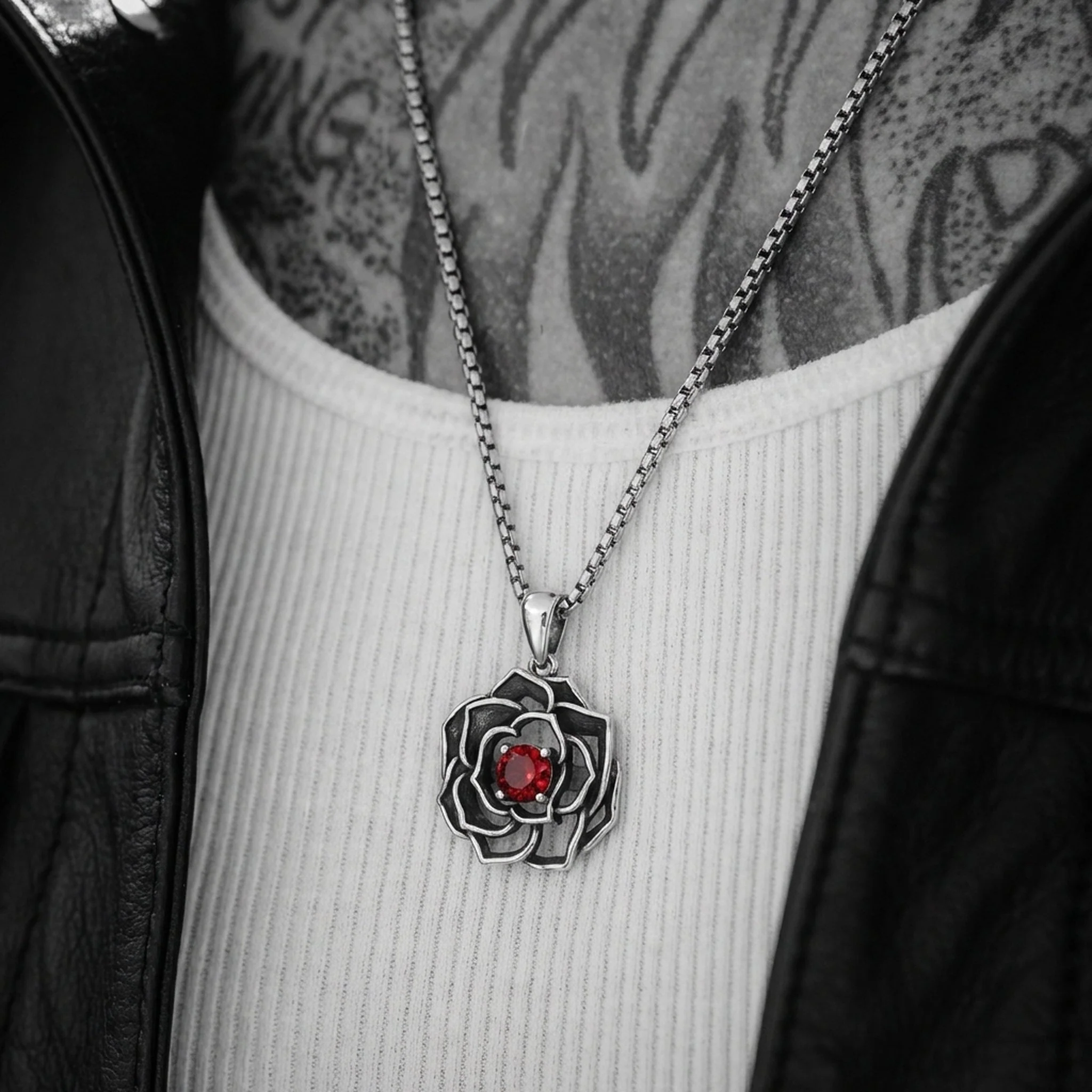 GEMROSE. - 925 STERLING SILVER - Image 2