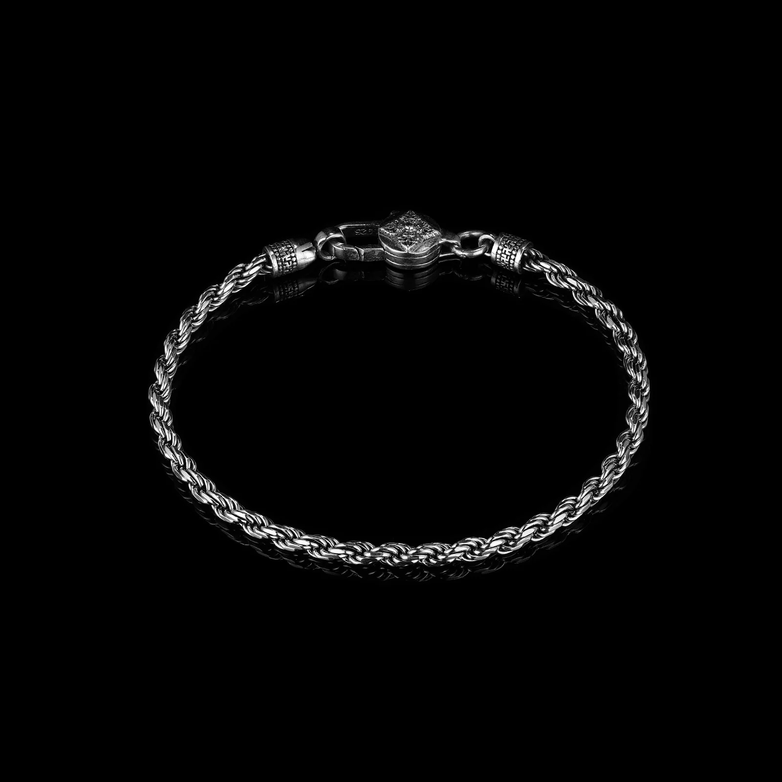 ROYAL ROPE. - 925 STERLING SILVER - Image 3