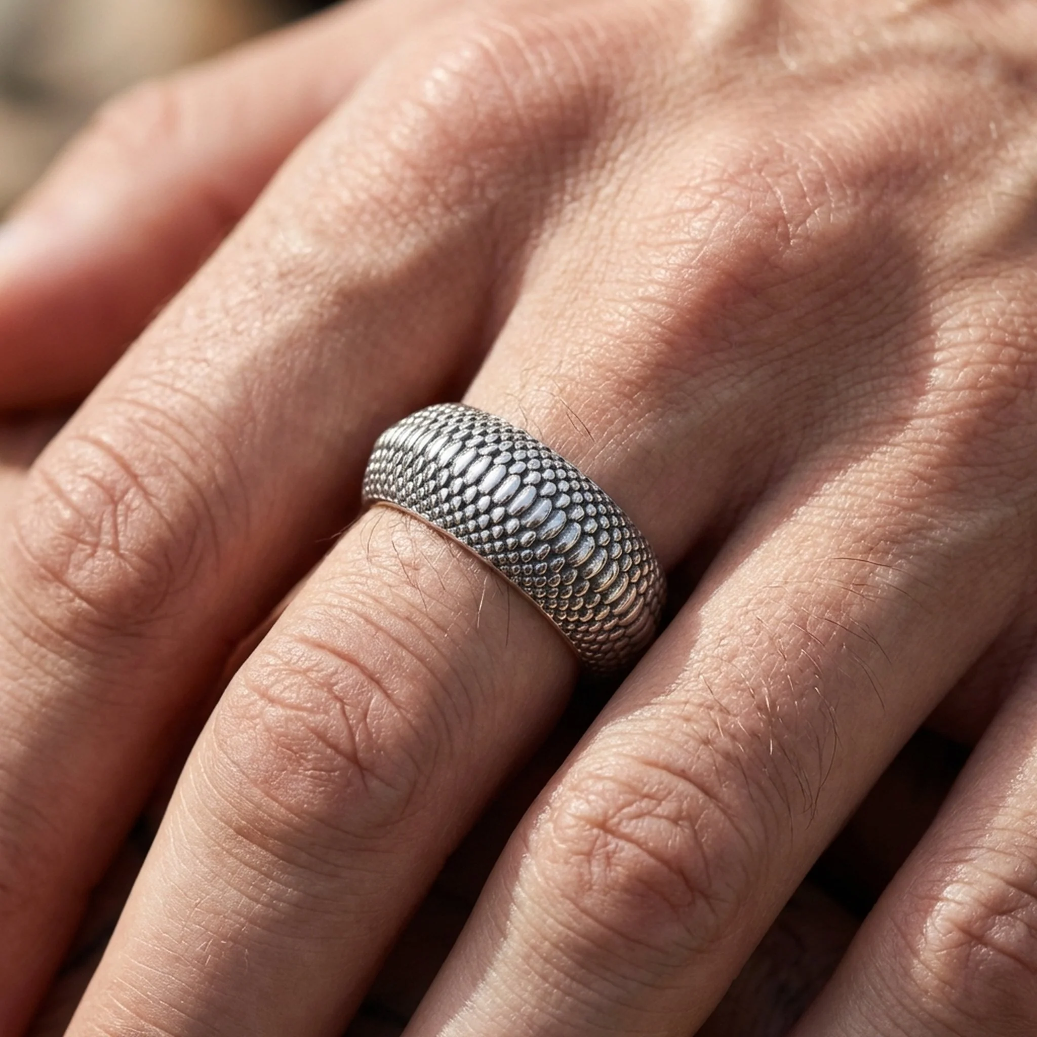 SCALEFORGED. - 925 STERLING SILVER - Image 4