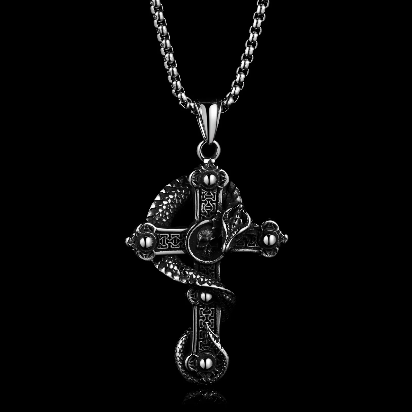 SNAKE CROSS.