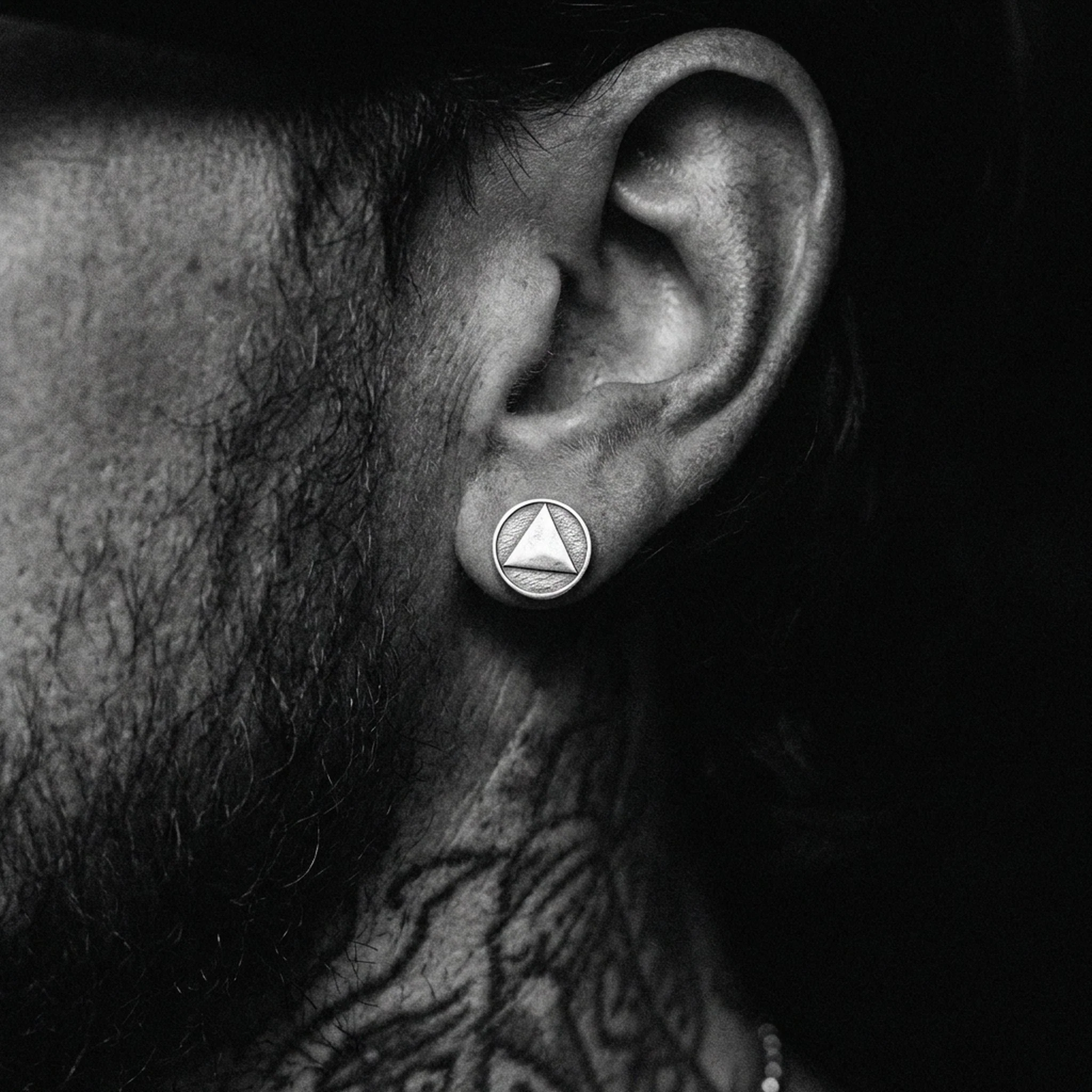 TRINITY STUDS. - 925 STERLING SILVER - Image 2